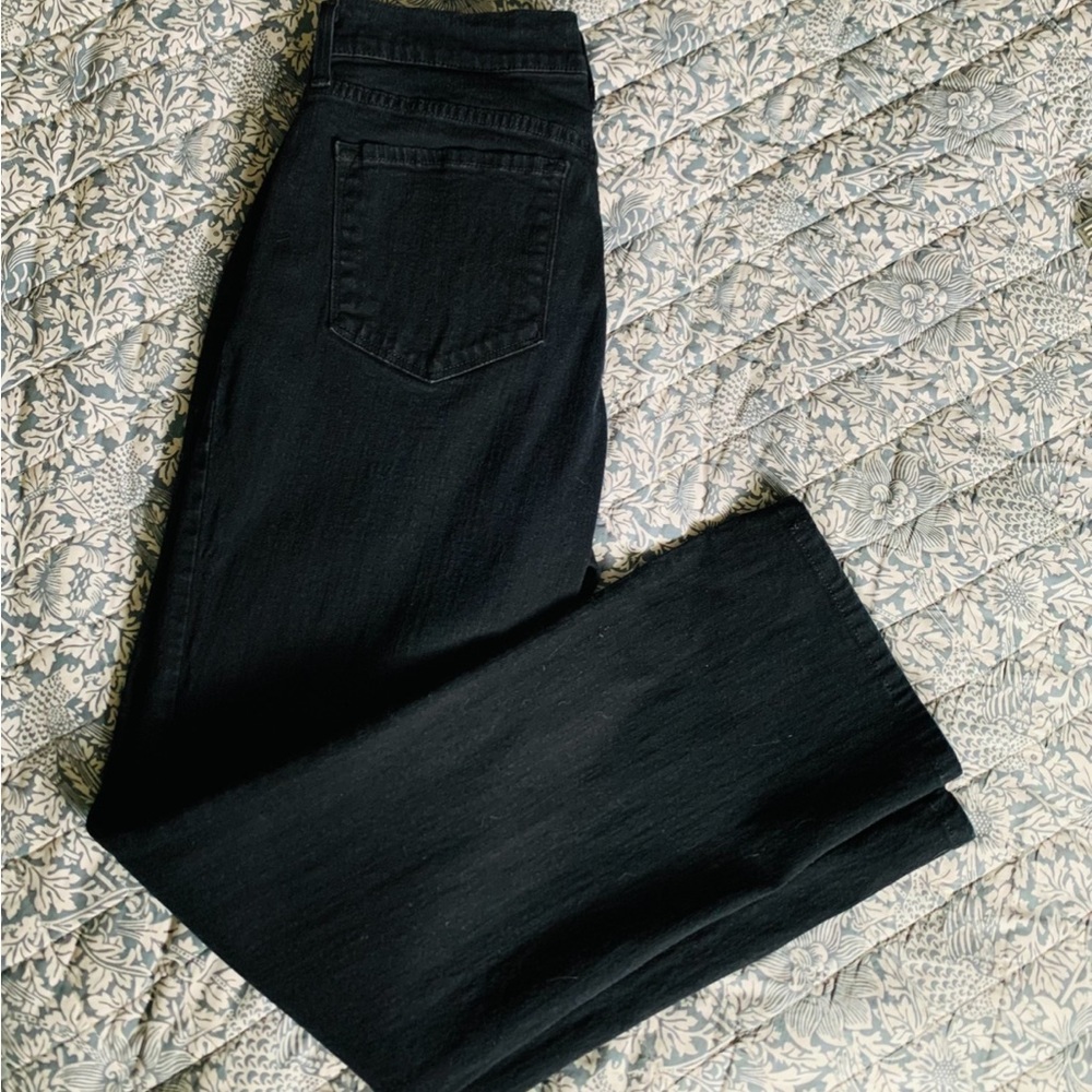 NYDJ Womens  Black Bootcut Jeans